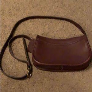 Vintage leather Coach Purse